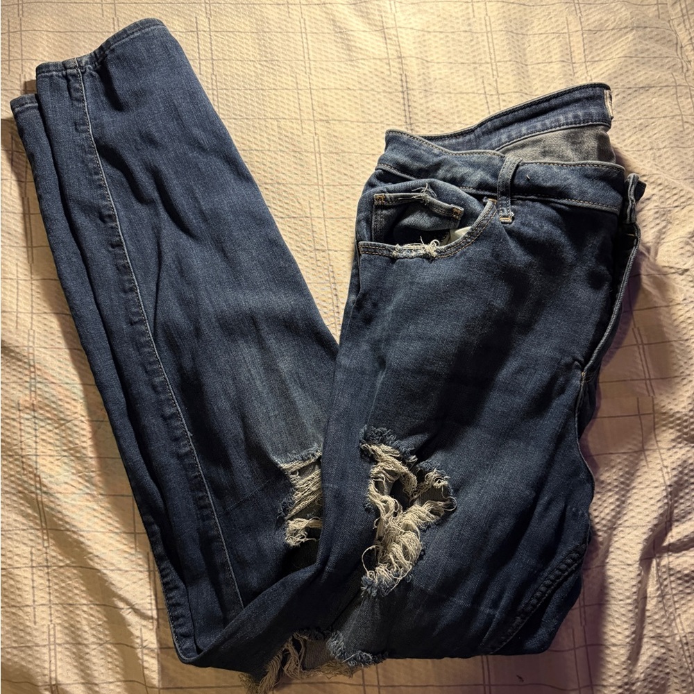 Hollister Dark Blue Skinny Jeans